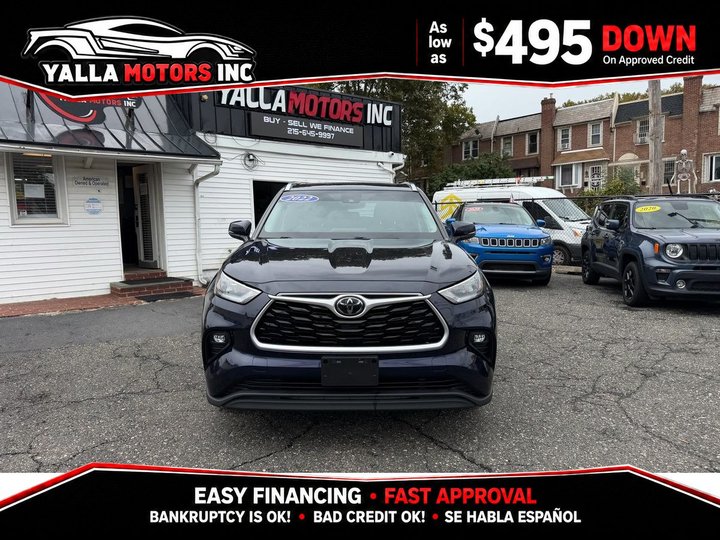 2020 TOYOTA HIGHLANDER for sale in PHILADELPHIA