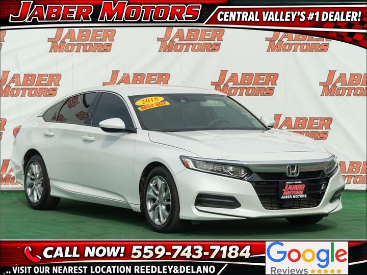 2018 HONDA ACCORD for sale in REEDLEY