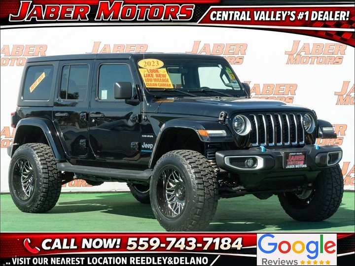 2023 JEEP WRANGLER 4XE for sale in REEDLEY