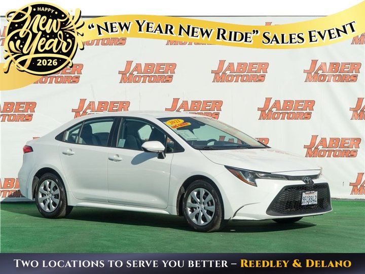 2021 TOYOTA COROLLA for sale in REEDLEY