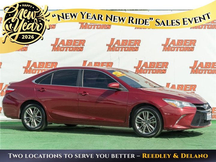 2017 TOYOTA CAMRY for sale in REEDLEY