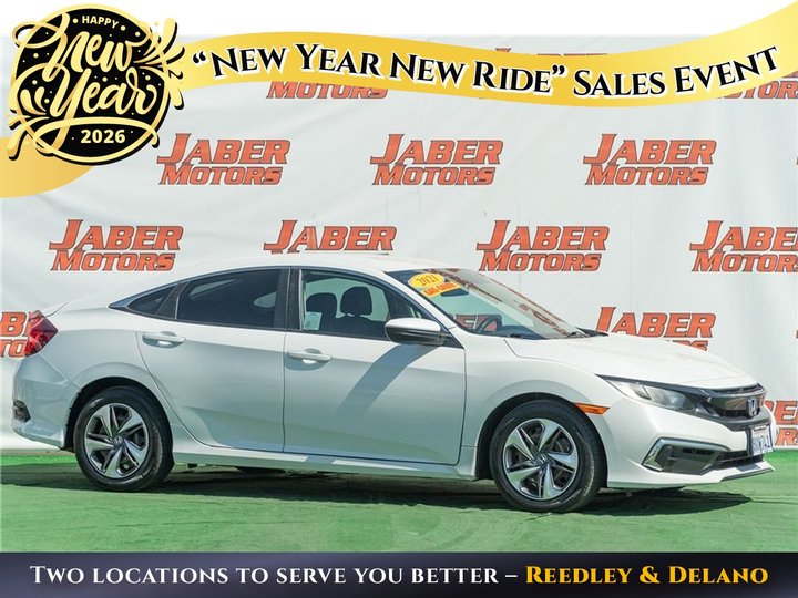 2021 HONDA CIVIC for sale in REEDLEY