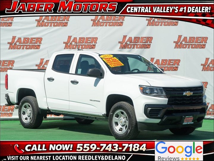 2022 CHEVROLET COLORADO CREW CAB for sale in REEDLEY