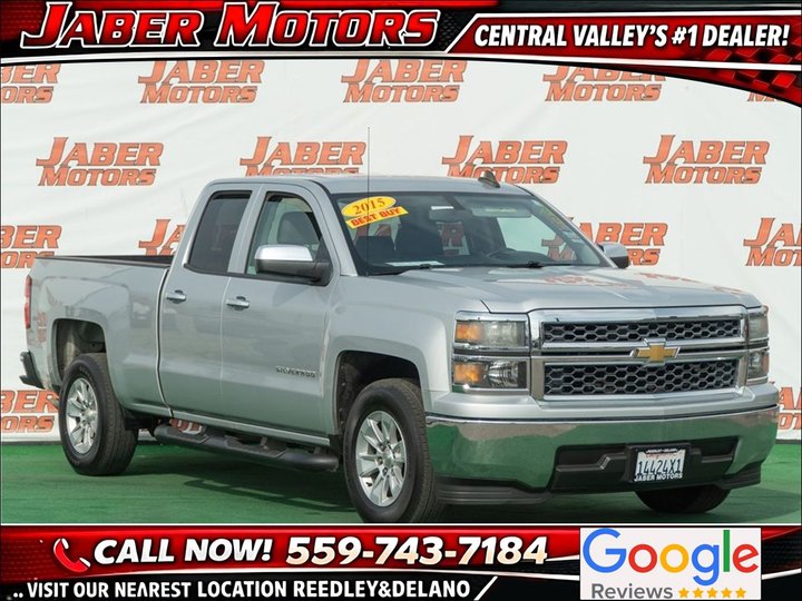 2015 CHEVROLET SILVERADO 1500 DOUBLE CAB for sale in REEDLEY