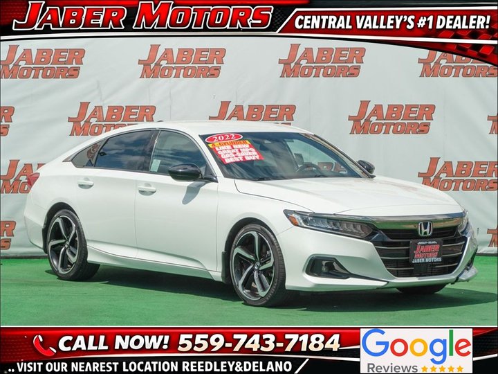 2022 HONDA ACCORD for sale in REEDLEY