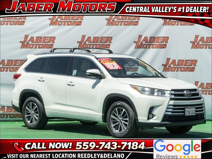 2017 TOYOTA HIGHLANDER for sale in REEDLEY