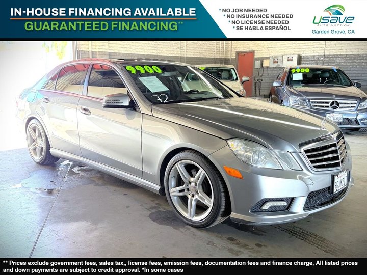 GRAY, 2011 MERCEDES-BENZ E-CLASS Image 