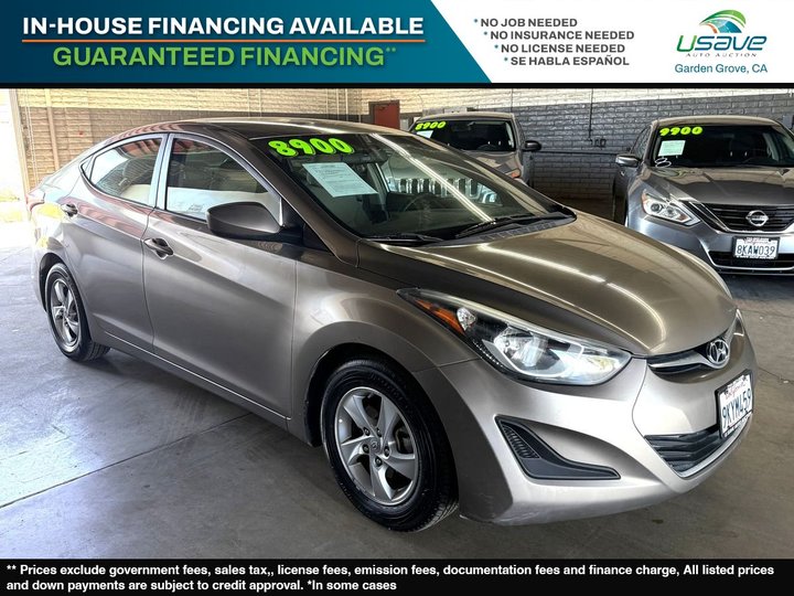 2014 HYUNDAI ELANTRA for sale in GARDEN GROVE
