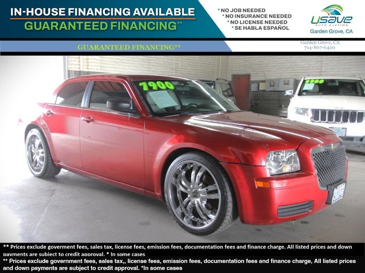 INFERNO RED CRYSTAL PEARL, 2007 CHRYSLER 300 Image 