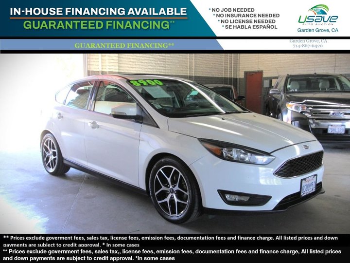 OXFORD WHITE, 2018 FORD FOCUS Image 