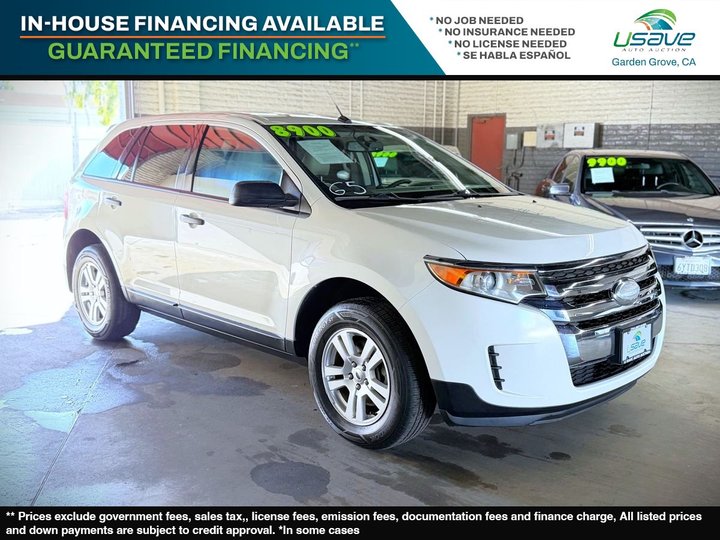 WHITE, 2012 FORD EDGE Image 