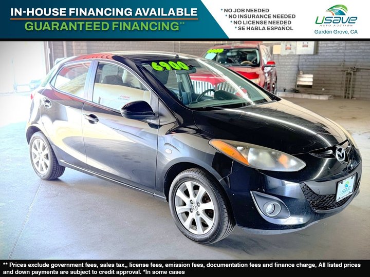 BLACK, 2011 MAZDA MAZDA2 Image 