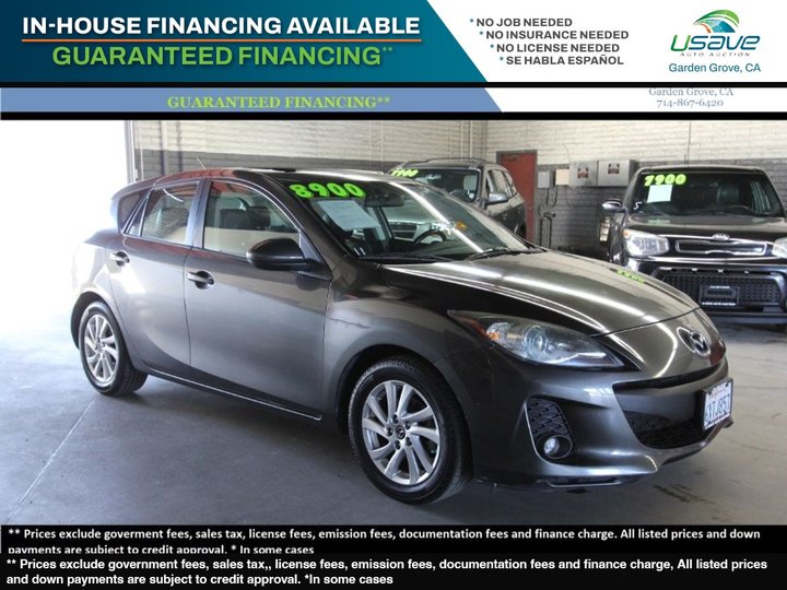 GRAPHITE MICA, 2012 MAZDA MAZDA3 Image 