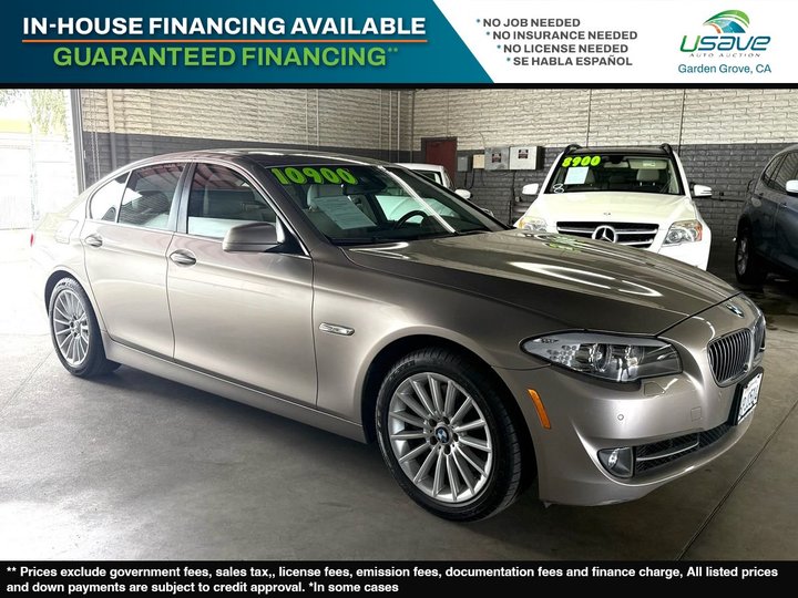 2011 BMW 5 SERIES for sale in GARDEN GROVE