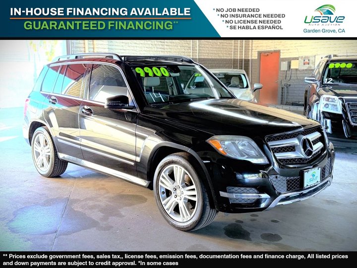 BLACK, 2014 MERCEDES-BENZ GLK-CLASS Image 