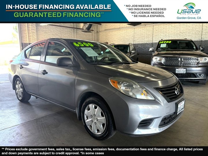 2014 NISSAN VERSA for sale in GARDEN GROVE