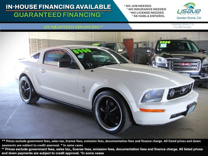 PERFORMANCE WHITE, 2007 FORD MUSTANG Image 