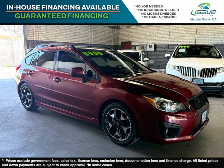 2012 SUBARU IMPREZA for sale in GARDEN GROVE
