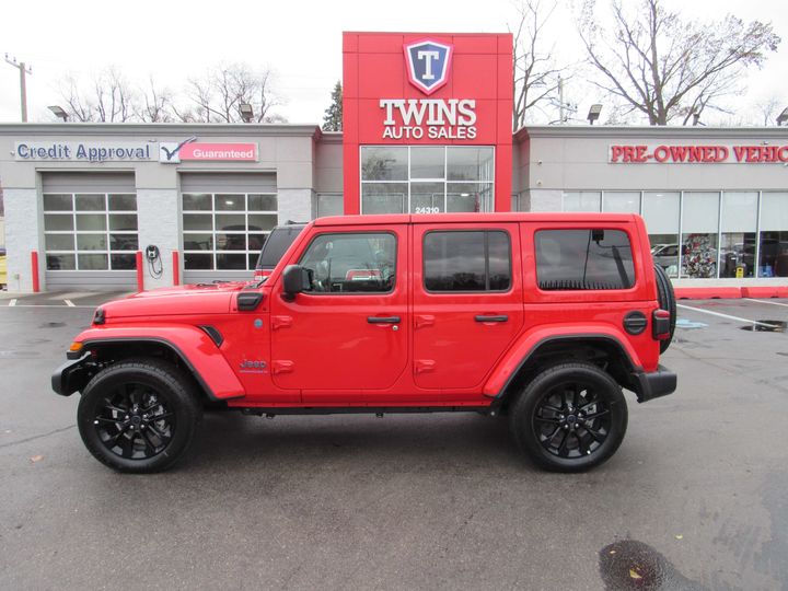 2025 JEEP WRANGLER 4XE for sale in DETROIT