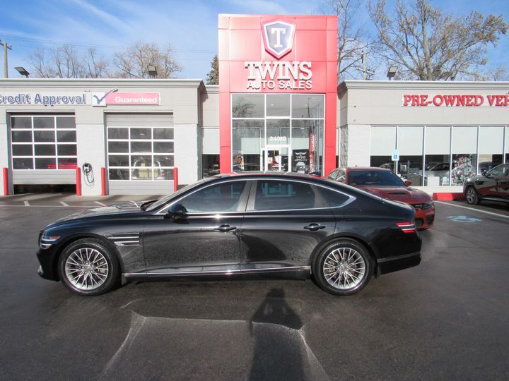 BLACK, 2022 GENESIS G80 Image 