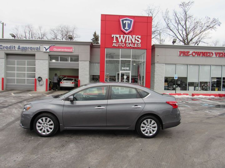 GREY, 2019 NISSAN SENTRA Image 