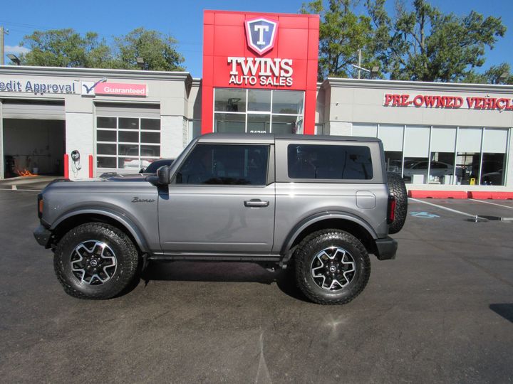 2021 FORD BRONCO for sale in DETROIT
