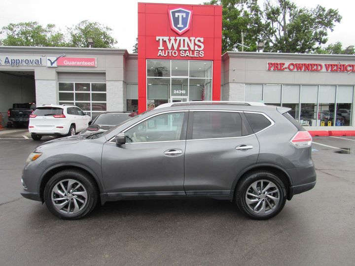 2015 NISSAN ROGUE for sale in DETROIT