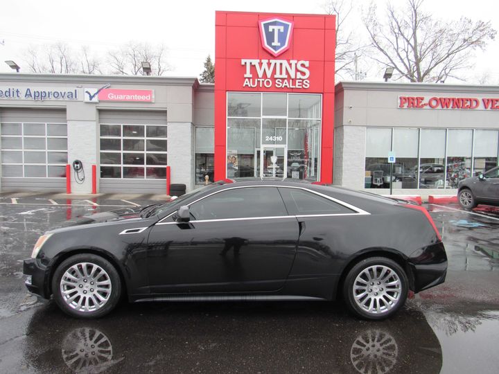 BLACK, 2012 CADILLAC CTS Image 