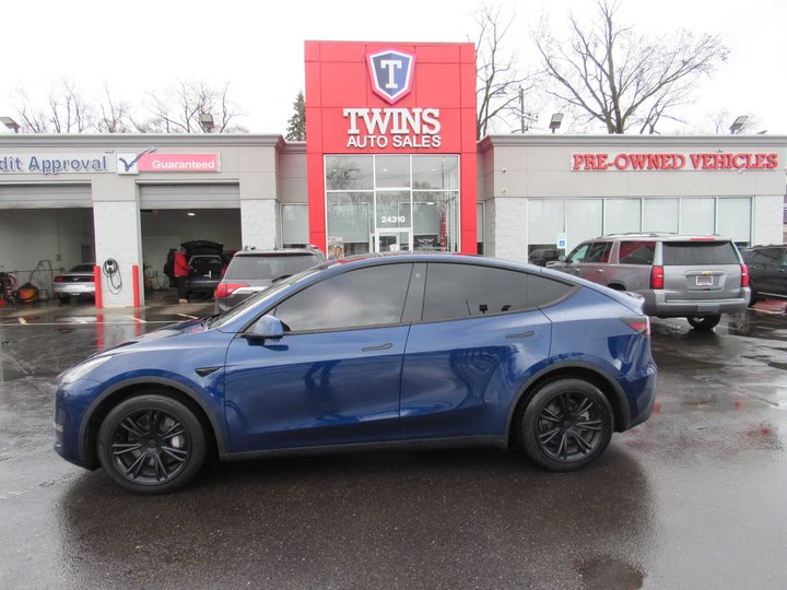 2022 TESLA MODEL Y for sale in DETROIT