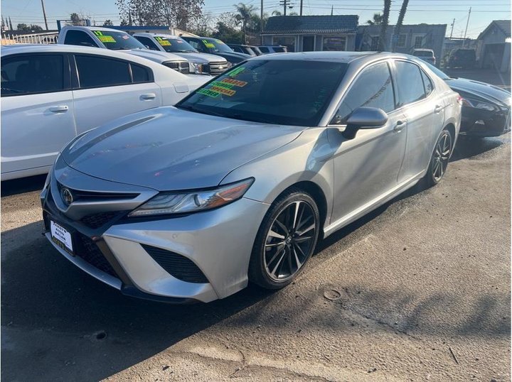 2018 TOYOTA CAMRY for sale in MODESTO
