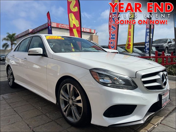 WHITE, 2014 MERCEDES-BENZ E-CLASS Image 