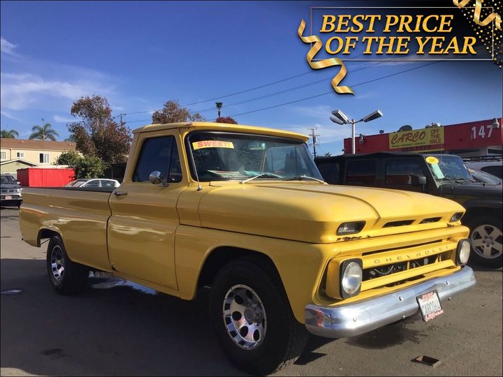 CANARY YELLOW, 1964 CHEVROLET C/K 10 SERIES Image 