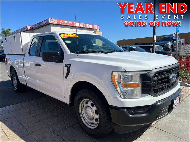 WHITE, 2022 FORD F150 SUPER CAB Image 