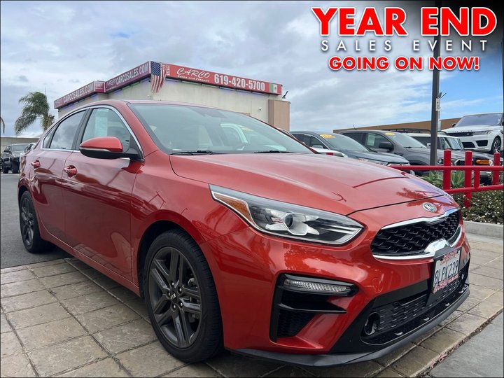 ORANGE, 2019 KIA FORTE Image 