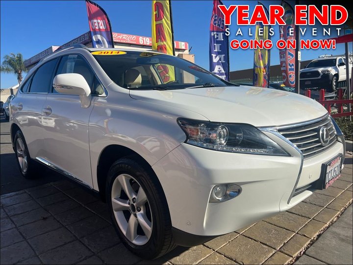 WHITE, 2014 LEXUS RX Image 