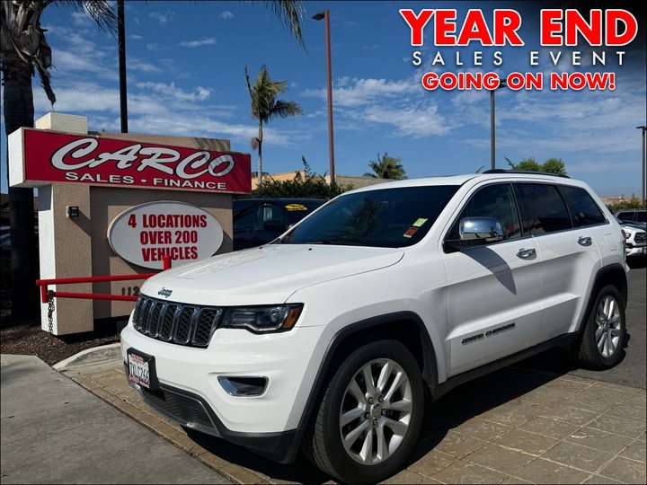 WHITE, 2017 JEEP GRAND CHEROKEE Image 