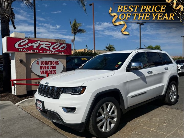 WHITE, 2017 JEEP GRAND CHEROKEE Image 