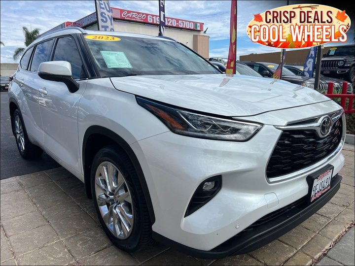 2023 TOYOTA HIGHLANDER for sale in CHULA VISTA