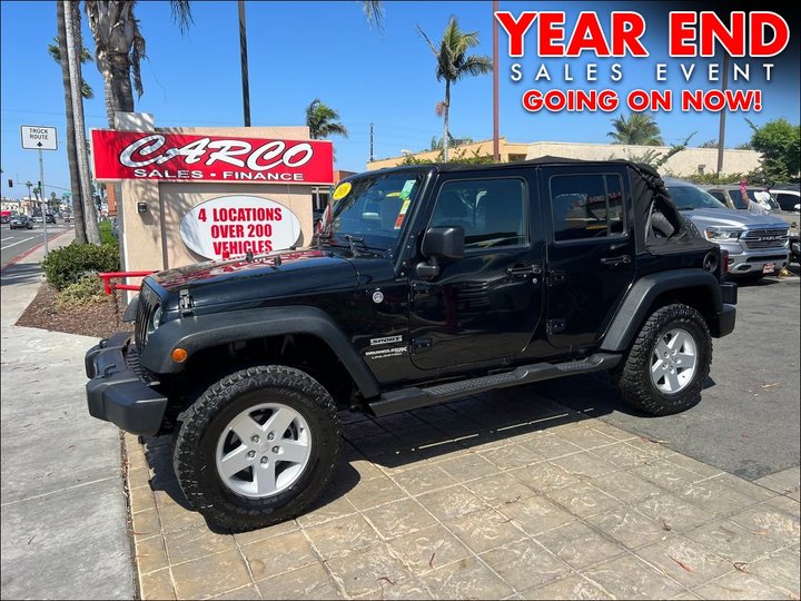 BLACK, 2018 JEEP WRANGLER UNLIMITED Image 