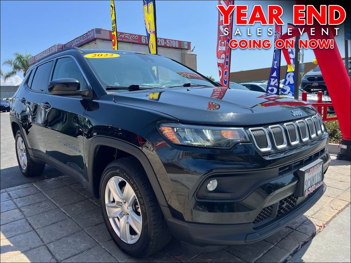 BLACK, 2022 JEEP COMPASS Image 