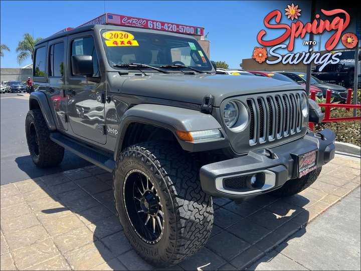 2020 JEEP WRANGLER UNLIMITED for sale in CHULA VISTA