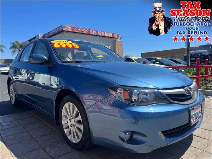 2010 SUBARU IMPREZA for sale in CHULA VISTA
