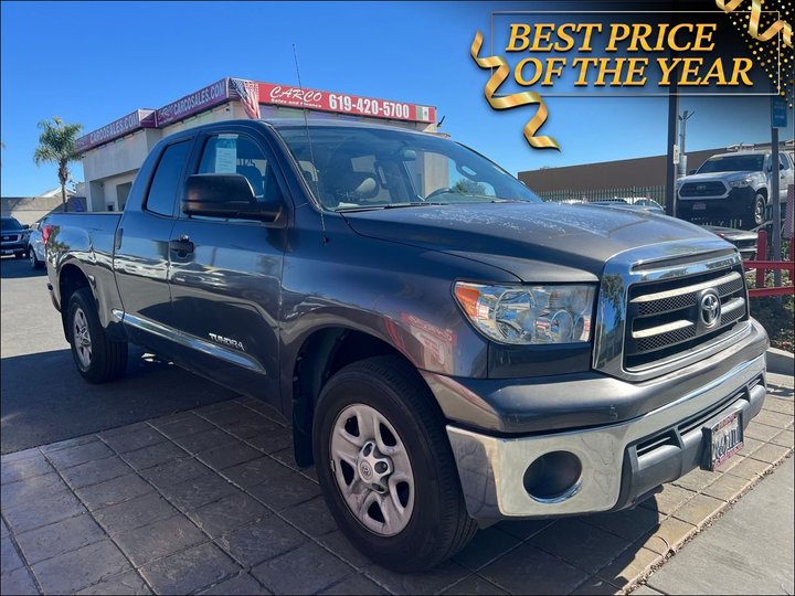GRAY, 2011 TOYOTA TUNDRA DOUBLE CAB Image 