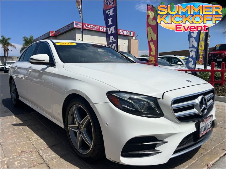 2018 MERCEDES-BENZ E-CLASS for sale in CHULA VISTA