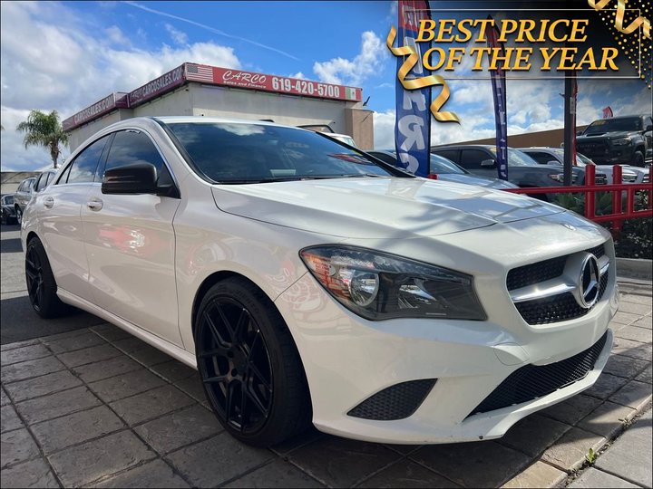 WHITE, 2016 MERCEDES-BENZ CLA Image 