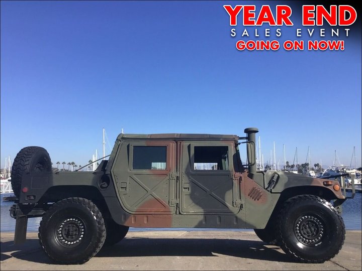 GREEN, 1993 AM GENERAL HUMVEE Image 