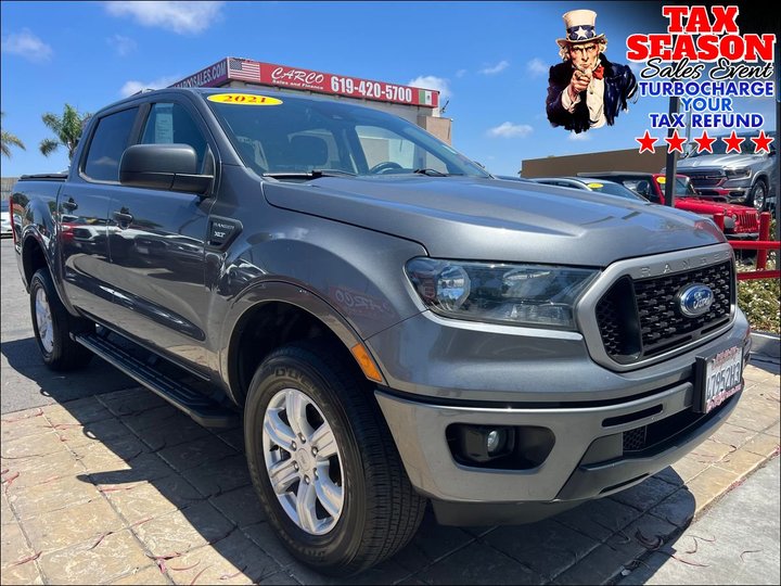 2021 FORD RANGER SUPERCREW for sale in CHULA VISTA