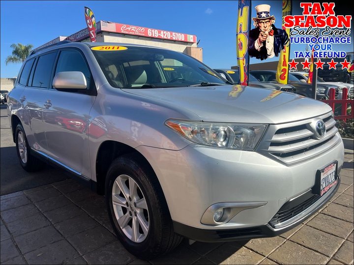 2011 TOYOTA HIGHLANDER for sale in CHULA VISTA