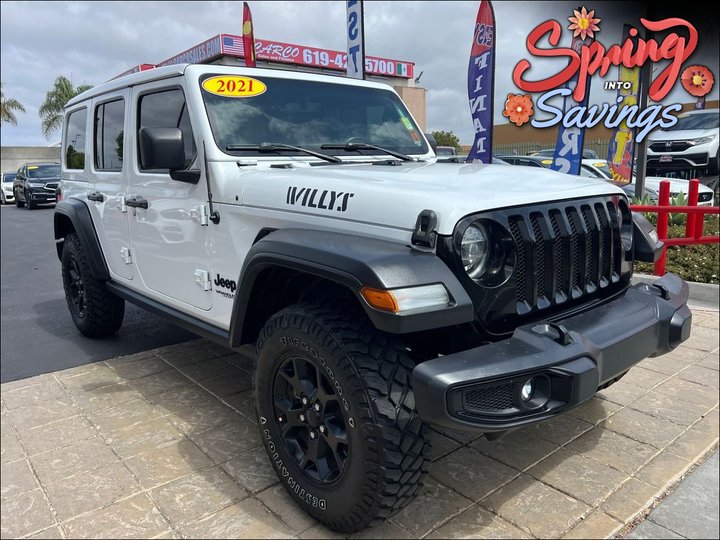 2021 JEEP WRANGLER UNLIMITED for sale in CHULA VISTA