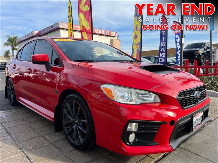 RED, 2018 SUBARU WRX Image 